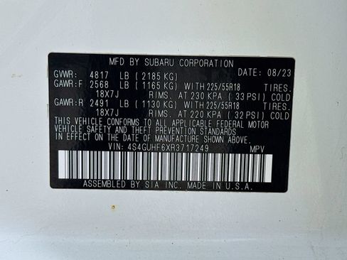 Certified 2024 Subaru Crosstrek 2.5i Sport AWD/4WD image 29