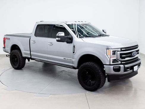 Used 2021 Ford F250 Platinum w/ FX4 Off-Road Package AWD/4WD image 66
