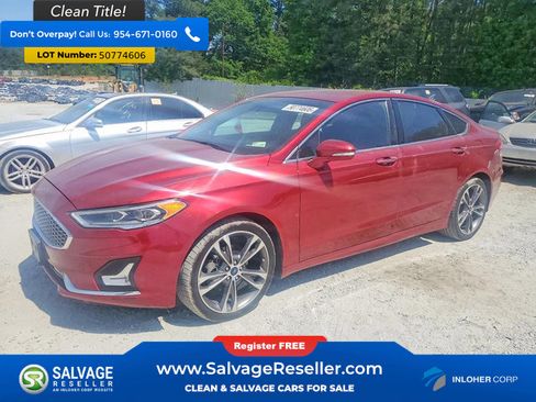 Used 2019 Ford Fusion Titanium AWD/4WD image 1