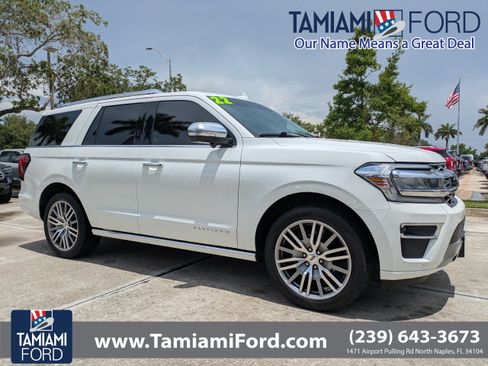Used 2022 Ford Expedition Platinum AWD/4WD image 1