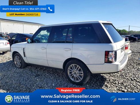 Used 2012 Land Rover Range Rover HSE AWD/4WD image 3