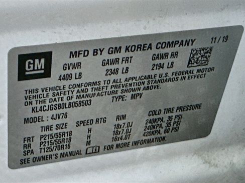 Used 2020 Buick Encore Essence AWD/4WD image 12