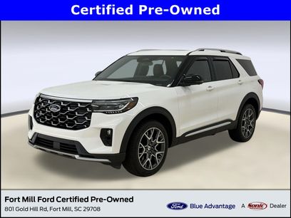 Certified 2025 Ford Explorer Platinum w/ Ultimate Package