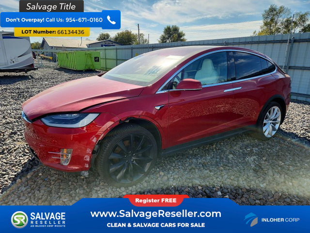 Used 2019 Tesla Model X AWD/4WD image 1