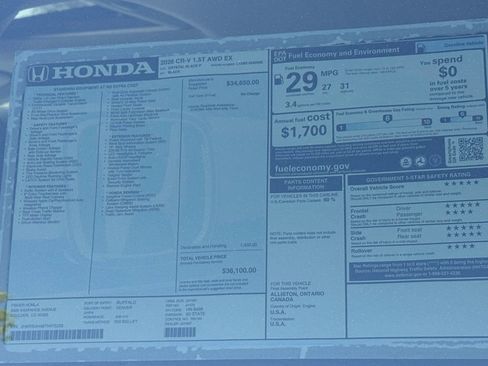 New 2026 Honda CR-V EX image 26