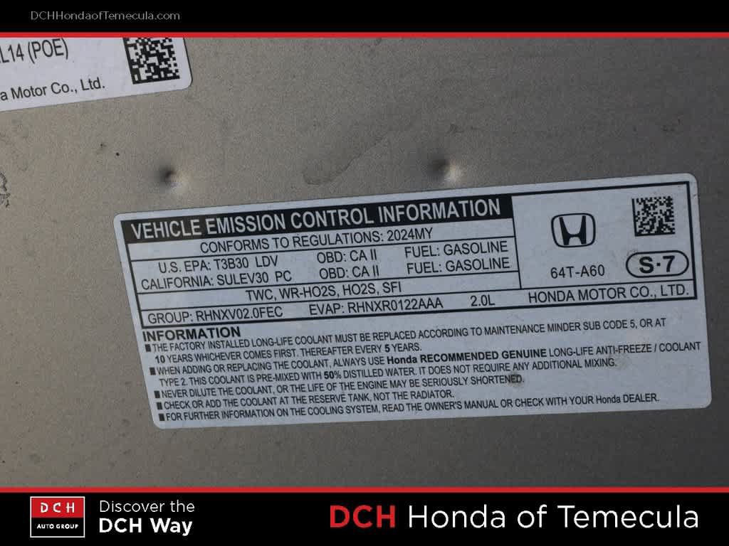 Certified 2024 Honda Civic Sport image 9
