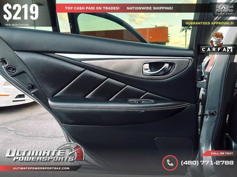 Used 2017 INFINITI Q50 3.0t Premium w/ 3.0T Premium Plus Package image 18