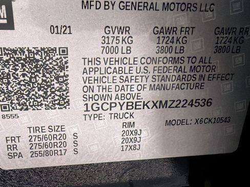 Used 2021 Chevrolet Silverado 1500 Custom AWD/4WD image 22