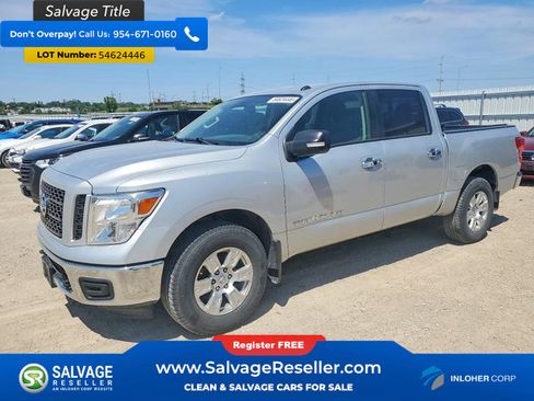 Used 2019 Nissan Titan SV AWD/4WD image 1
