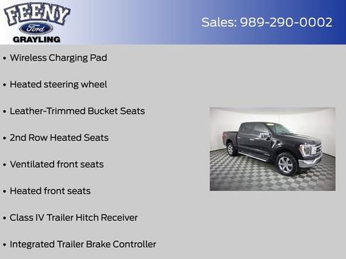 Certified 2023 Ford F150 Lariat w/ Equipment Group 502A High AWD/4WD image 26