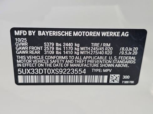 New 2025 BMW X4 xDrive30i w/ Premium Package image 31