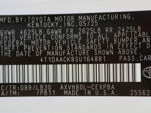 Used 2025 Toyota Camry XSE FWD image 34