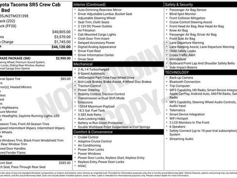 Used 2026 Toyota Tacoma SR5 w/ SR5 Upgrade Package AWD/4WD image 4