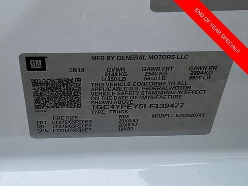 Used 2020 Chevrolet Silverado 2500 LTZ w/ Technology Package image 22