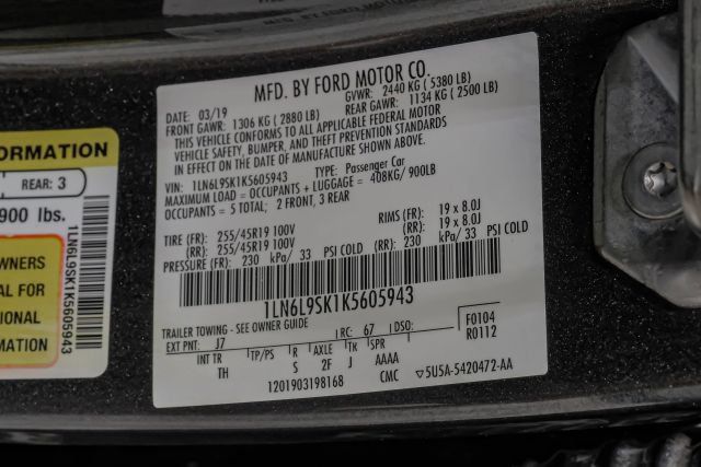 Used 2019 Lincoln Continental Select FWD image 73