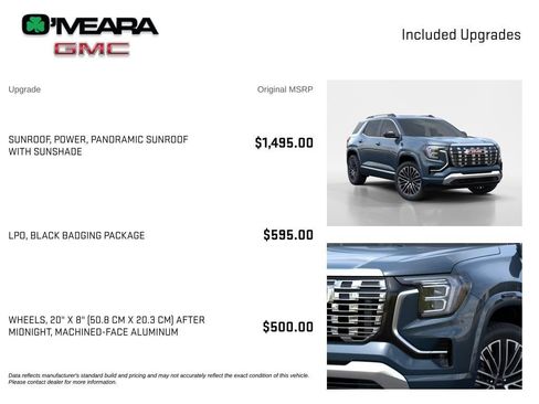 New 2027 GMC Terrain Denali w/ LPO, Black Badging Package AWD/4WD image 4
