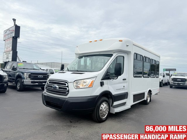 Used 2019 Ford Transit 350 138 DRW w/ Shuttle Bus Prep Package RWD image 1