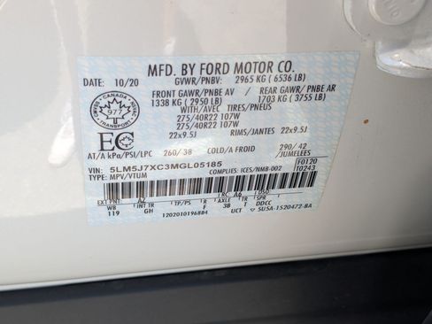 Used 2021 Lincoln Aviator Reserve AWD/4WD image 33
