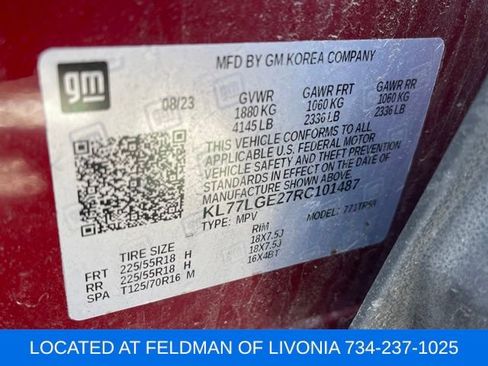 Used 2024 Chevrolet Trax RS w/ Driver Confidence Package image 10