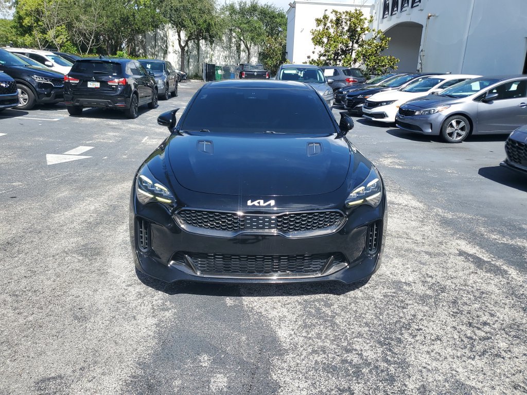 Used 2022 Kia Stinger GT1 w/ Red Interior Color Package RWD image 2