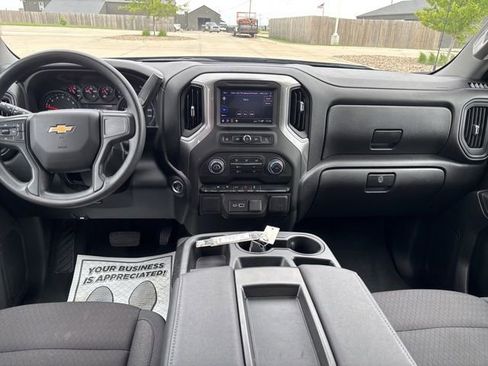 Used 2025 Chevrolet Silverado 1500 Custom w/ Turbomax Blackout Package AWD/4WD image 4
