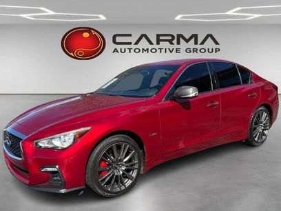 Used 2018 INFINITI Q50 Red Sport 400 w/ Sensory Package (Sport)