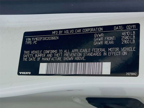 Used 2012 Volvo S60 T5 image 32