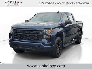 Used 2022 Chevrolet Silverado 1500 Custom w/ LPO, Dark Essentials Package AWD/4WD 360° Tour