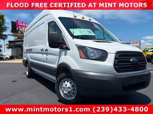 Used 2018 Ford Transit 350 148 High Roof Extended DRW RWD image 12