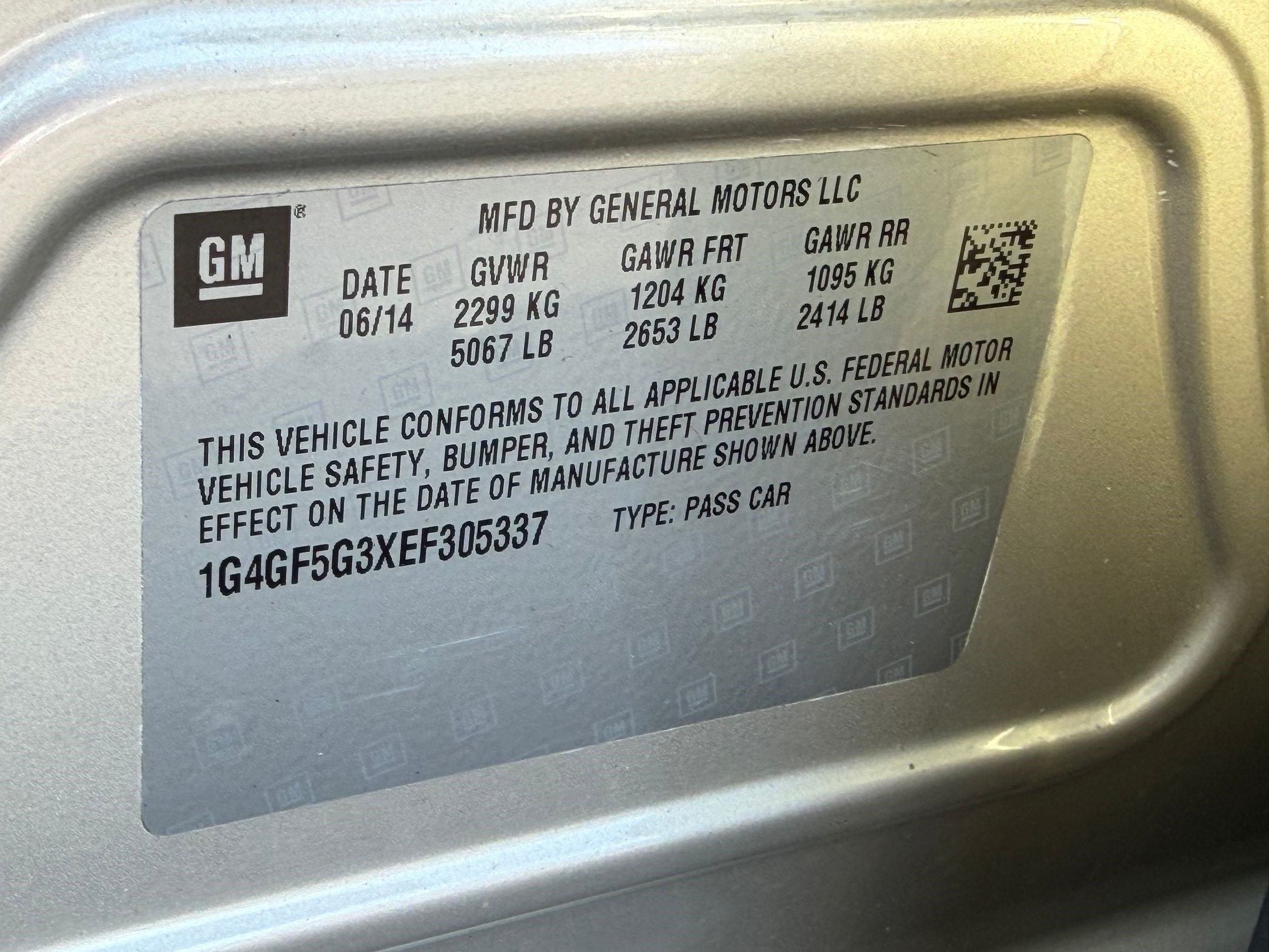 Used 2014 Buick LaCrosse Premium w/ Driver Confidence Package FWD image 23