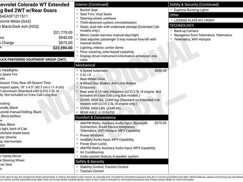 Used 2015 Chevrolet Colorado W/T image 20