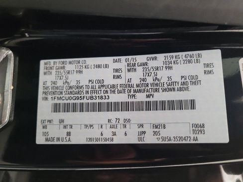 Used 2015 Ford Escape SE w/ Equipment Group 201A FWD image 33