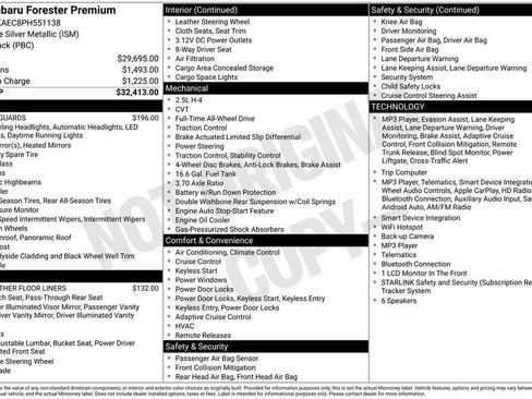 Used 2023 Subaru Forester Premium AWD/4WD image 19