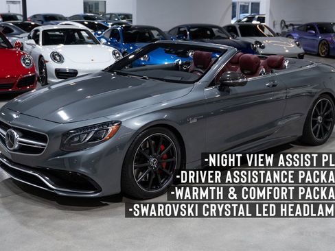 Used 2017 Mercedes-Benz S 63 AMG 4MATIC Cabriolet image 2