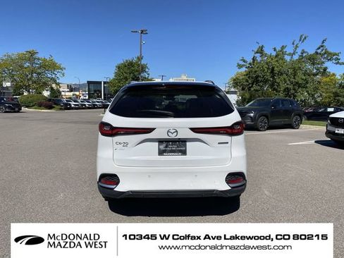 Certified 2025 MAZDA CX-70 Plug-In Hybrid w/ Premium Plus AWD/4WD image 4