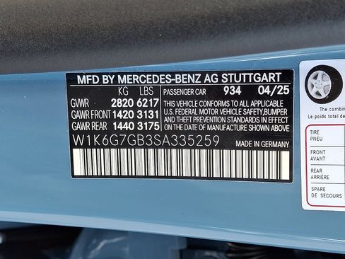 Certified 2025 Mercedes-Benz S 580 4MATIC Sedan image 26