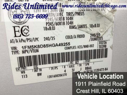 Used 2017 Ford Explorer XLT AWD/4WD image 31