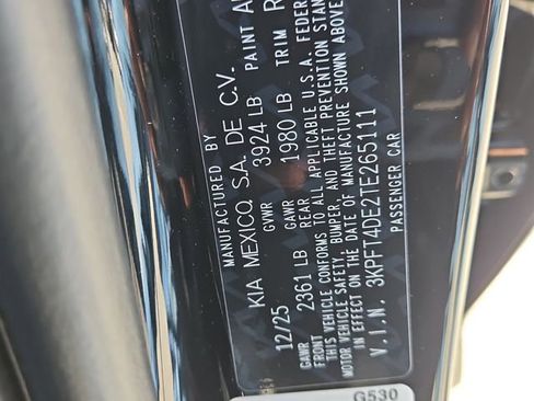 New 2026 Kia K4 LX image 27