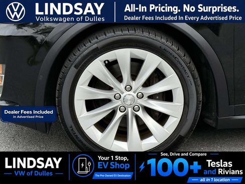 Used 2017 Tesla Model X 75D AWD/4WD image 8