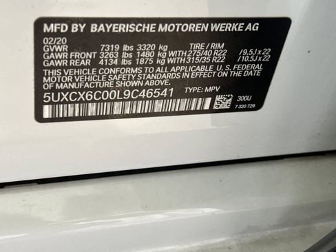 Used 2020 BMW X7 M50i AWD/4WD image 36