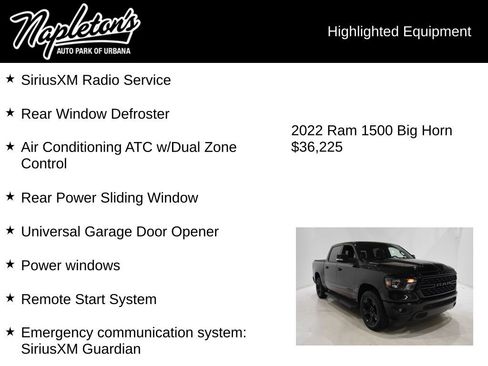 Used 2022 RAM 1500 Big Horn image 14