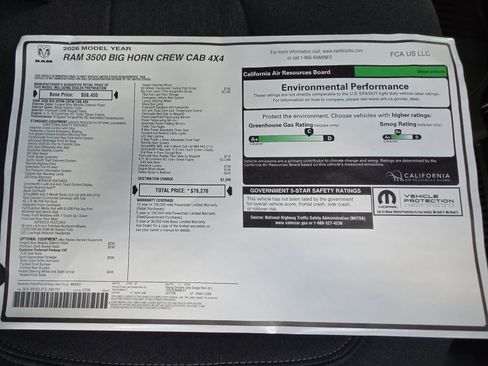 New 2026 RAM 3500 Big Horn AWD/4WD image 32