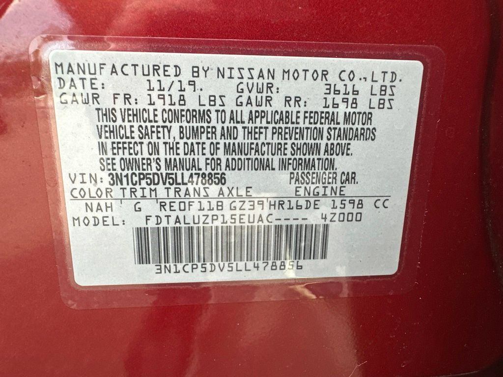 Used 2020 Nissan Kicks SR w/ SR Premium Package FWD image 19