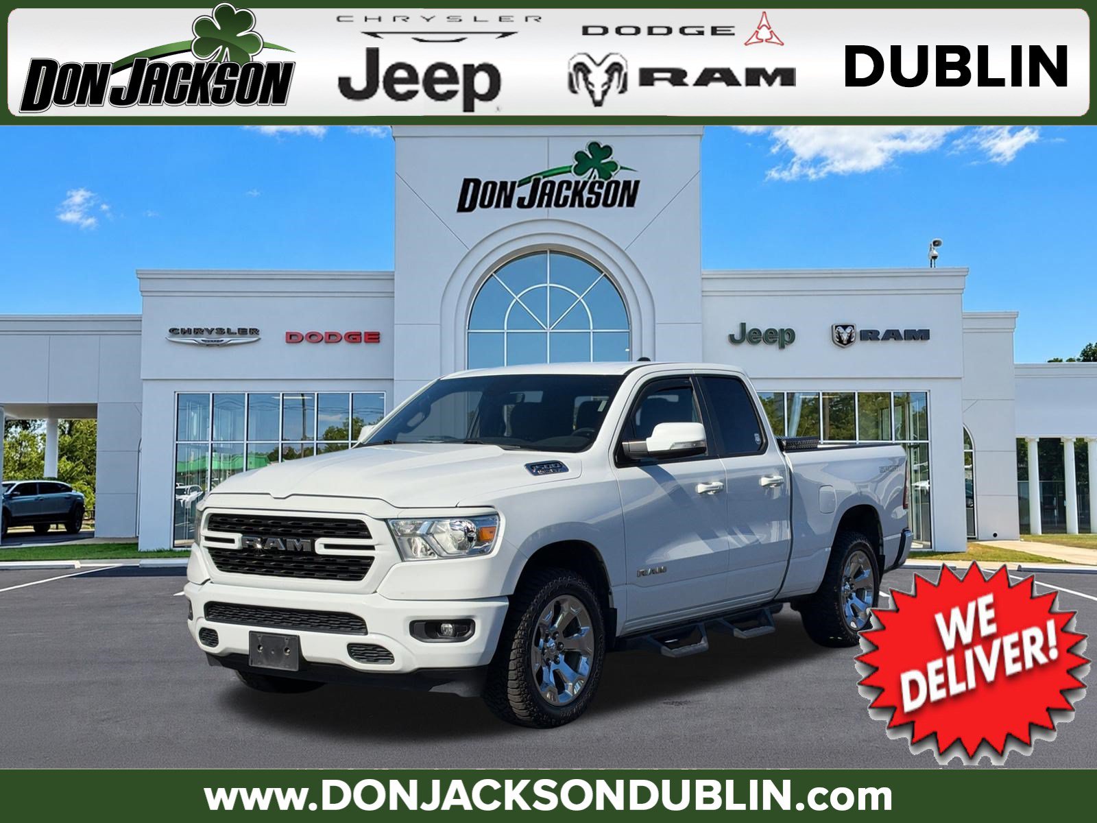 Used 2022 RAM 1500 Big Horn w/ Trailer Tow Group AWD/4WD image 1
