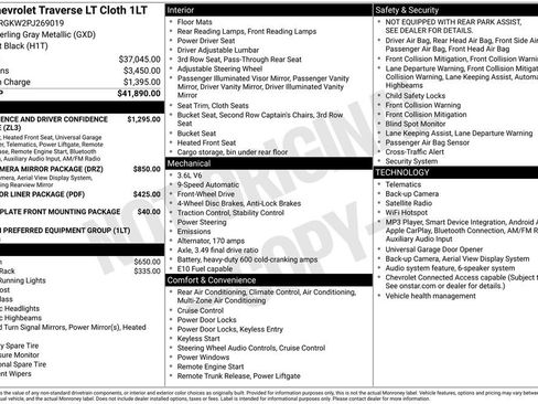 Used 2023 Chevrolet Traverse LT FWD image 11