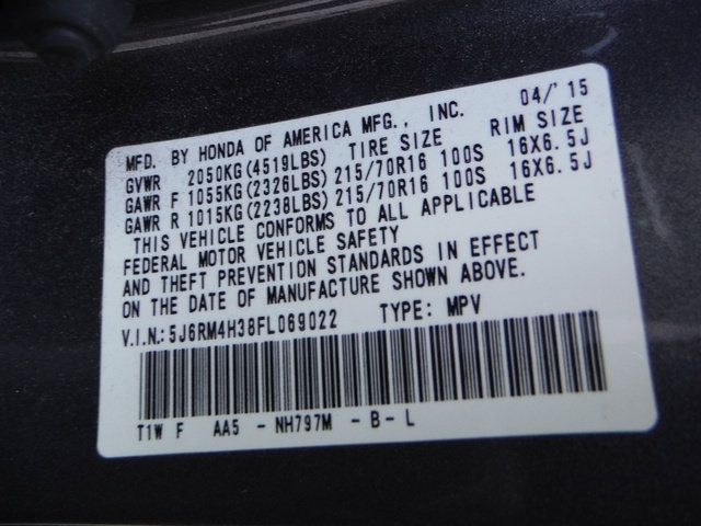 Used 2015 Honda CR-V LX image 34