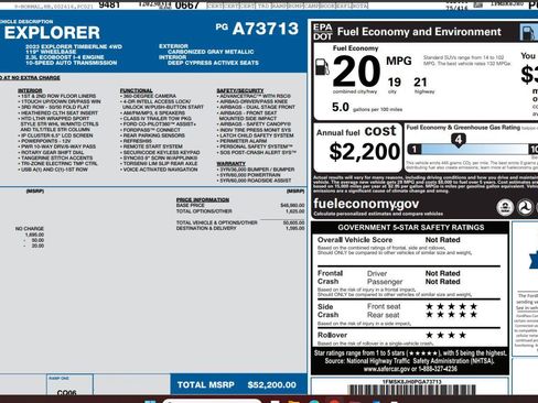 Certified 2023 Ford Explorer Timberline AWD/4WD image 4