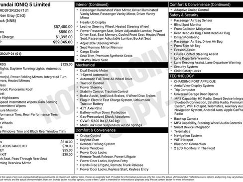 Used 2024 Hyundai Ioniq 5 Limited AWD/4WD image 5