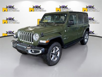 Used 2021 Jeep Wrangler Unlimited Sahara w/ Uconnect 4C Nav & Sound Group