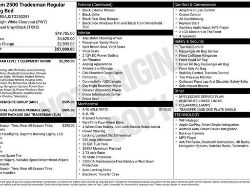 New 2026 RAM 2500 Tradesman image 7